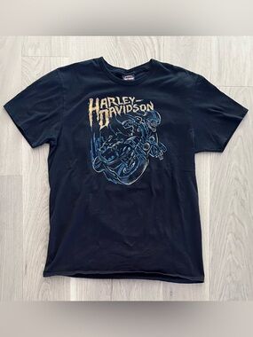 Harley-Davidson Motorcycles Ghost Rider Moncton NB Double Sided T-Shirt